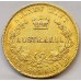 AUSTRALIA 1863 . ONE 1 SOVEREIGN . SYDNEY . GOLD